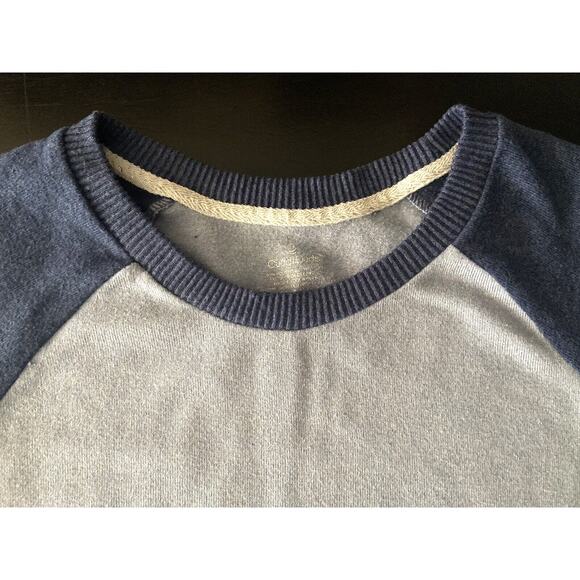 CUDDL DUDS Blue Two-Toned Jersey Knit Sweater w/Pocket sz L - Picture 3 of 10